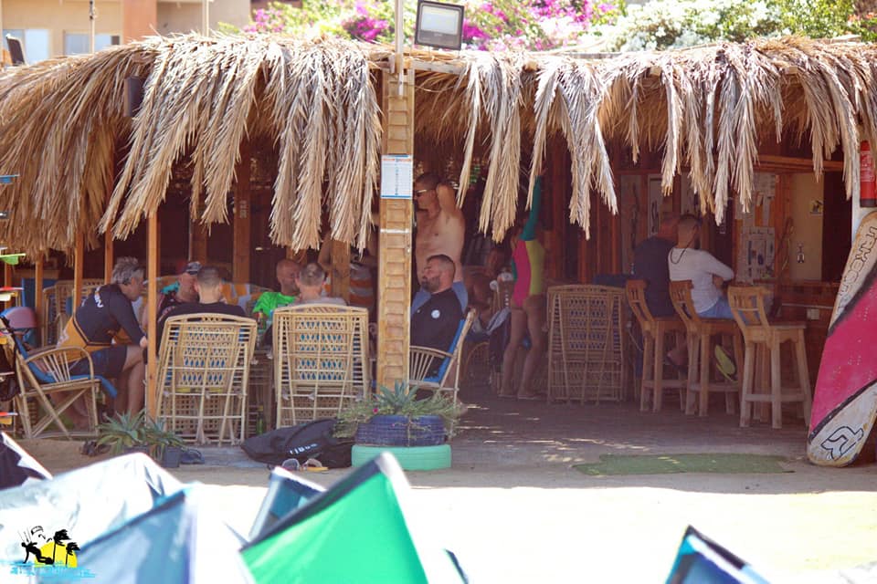 Paradise KiteSurf Red Sea Egypt - shade area