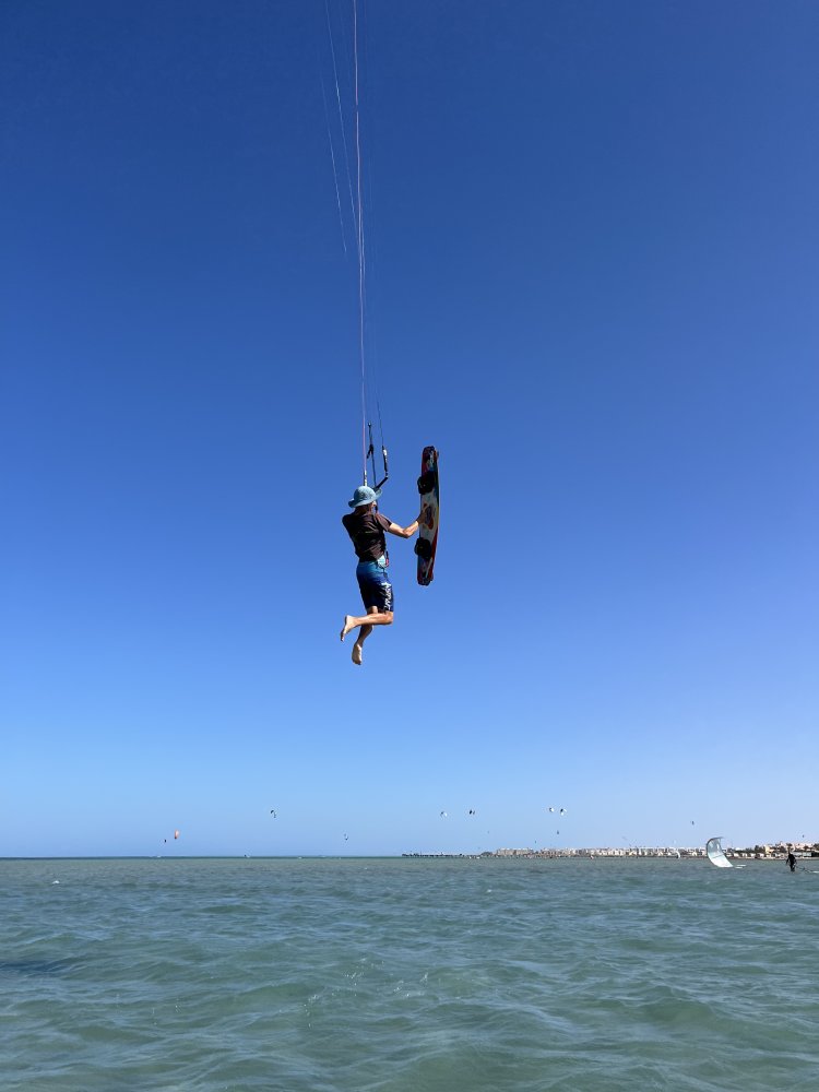 Egypt Hurghada - parádní kiting