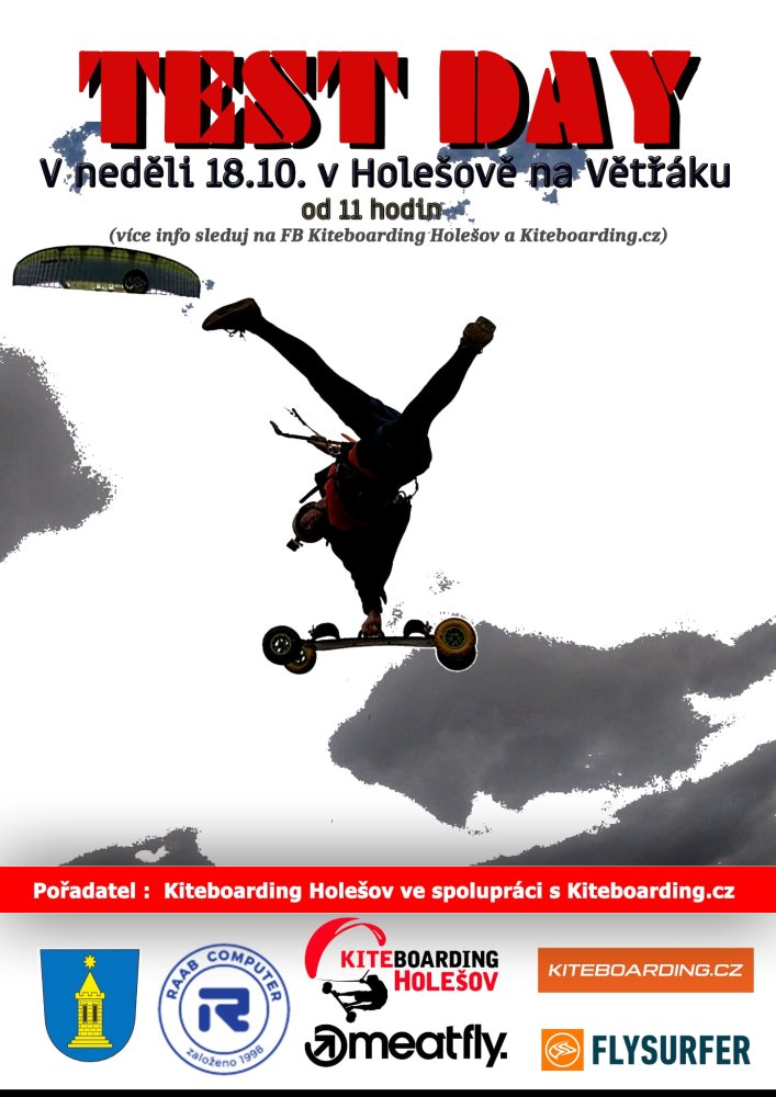 landkiting testovačka komorových kitů FLYSURFER