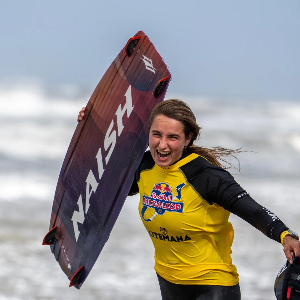 Pódium, sen a zlomový moment pro ženský Big Air kiting - strong wind