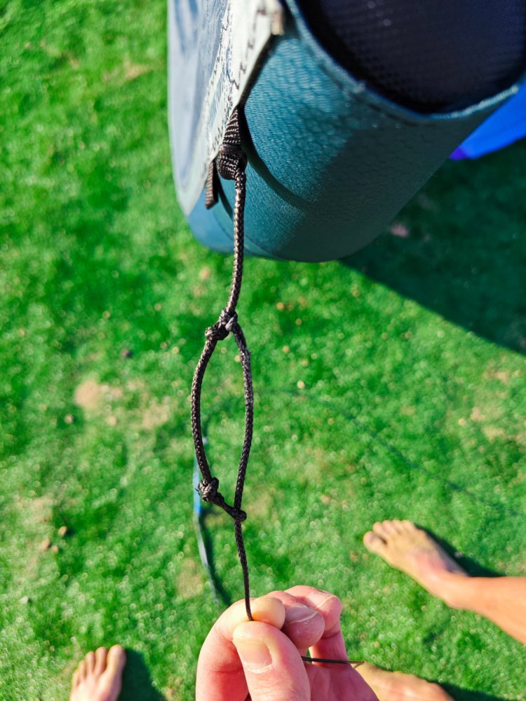 kite FLYSURFER Indie2 - back line bridle short