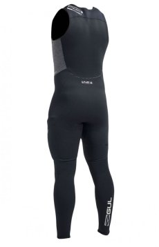 Pánský neopren 3 mm GUL Response Long John RE4313 - černý