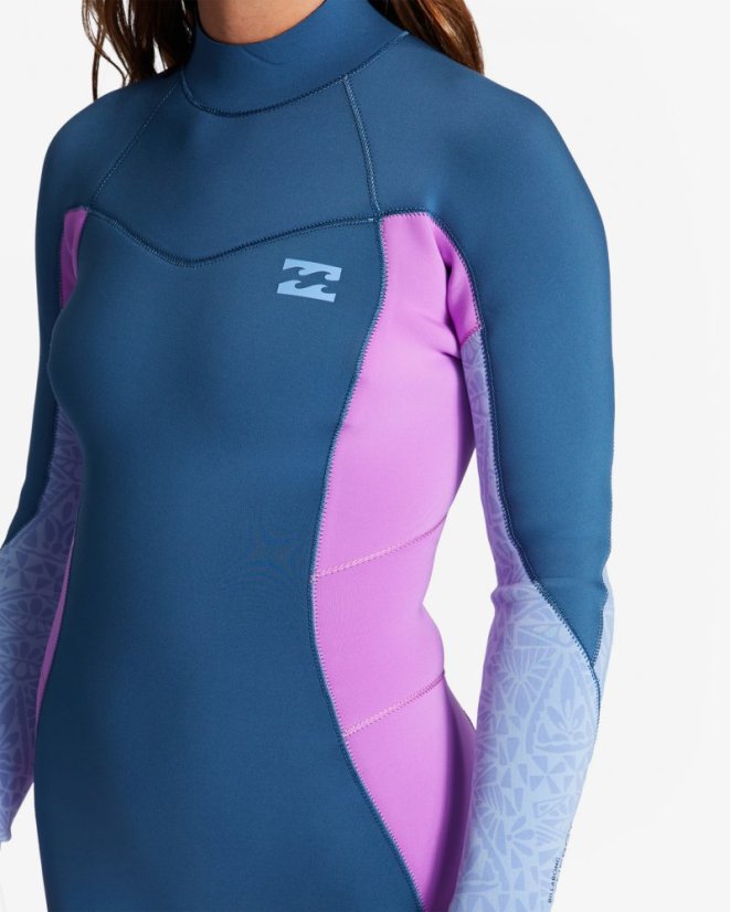 Dámsky neoprén 3/2 BILLABONG Synergy BZ - Deep Sea