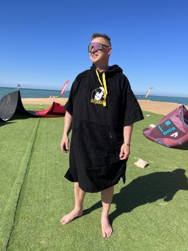 Pončo BejkRoll Master - čierne