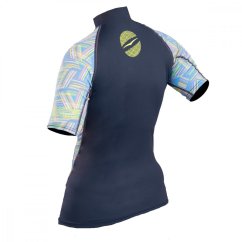 Dámska lycra '18 GUL Swami SS RG0330 - navy/lines