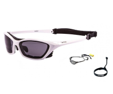 Sunglasses OCEAN Garda - white / smoke lens