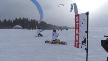 Visegrad Snowkite CUP na Oravě - očima Piškota