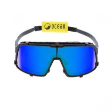 Sunglasses OCEAN Leucate - black / blue revo lens