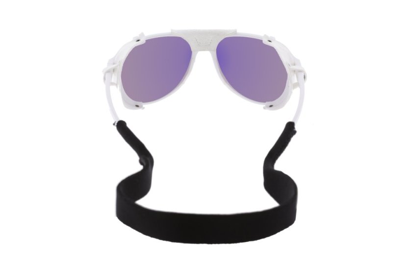 Sunglasses OCEAN MAUI White / revo blue lens