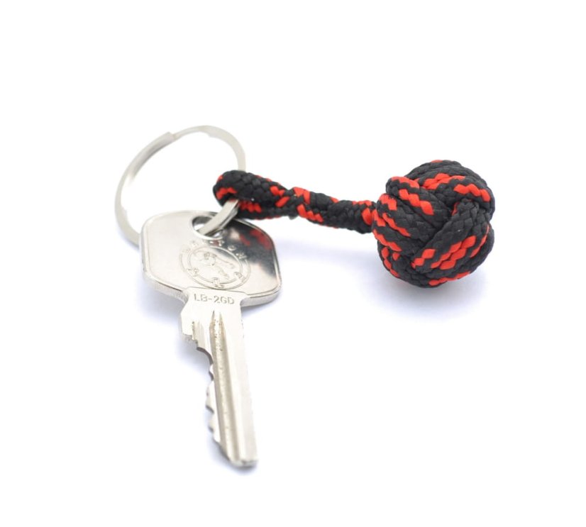 Klíčenka Monkey Ball - Black/Red