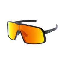 Sunglasses OCEAN Leucate - black / red revo lens