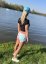 Boardshorts BejkRoll dámské - oranžová / modrá