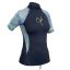 Dámska lycra '18 GUL Swami SS RG0330 - navy/lines - Dámska veľkosť: 14