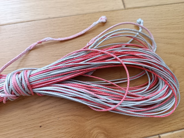 Set 4 šňůr NAISH Flying Lines 22+2m