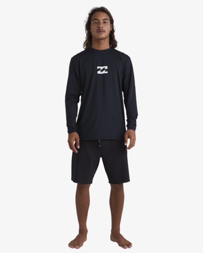 BILLABONG All Day Wave LS  Rashguard - Black