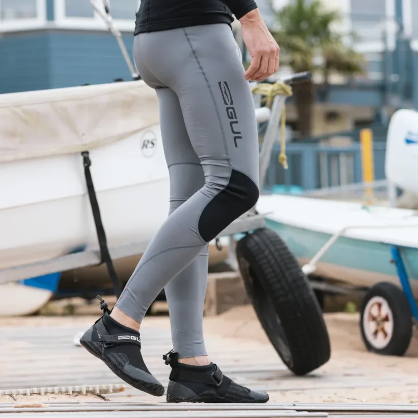 unisex legíny GUL UV Protection recore - grey/black