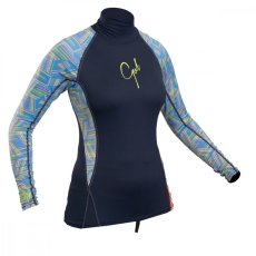 Dámska lycra '18 GUL Swami LS RG0331 - navy/lines