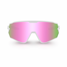 Slnečné okuliare NANDEJ Action - white/crystal pink