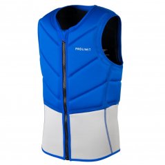 Nárazová vesta PROLIMIT Fusion Slider Half Padded FZ - blue/silver