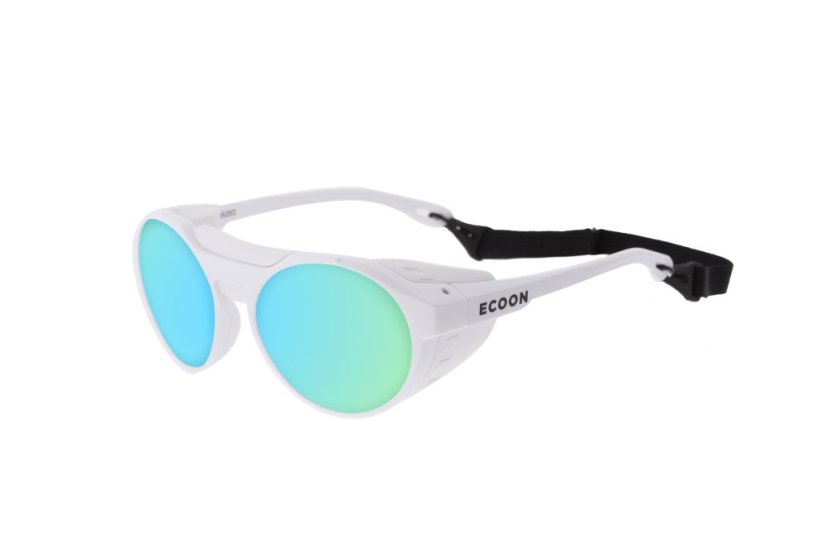 Sluneční brýle OCEAN Rodas white / blue revo lens