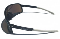Sluneční brýle BejkRoll Champion Revo - černé/bílé