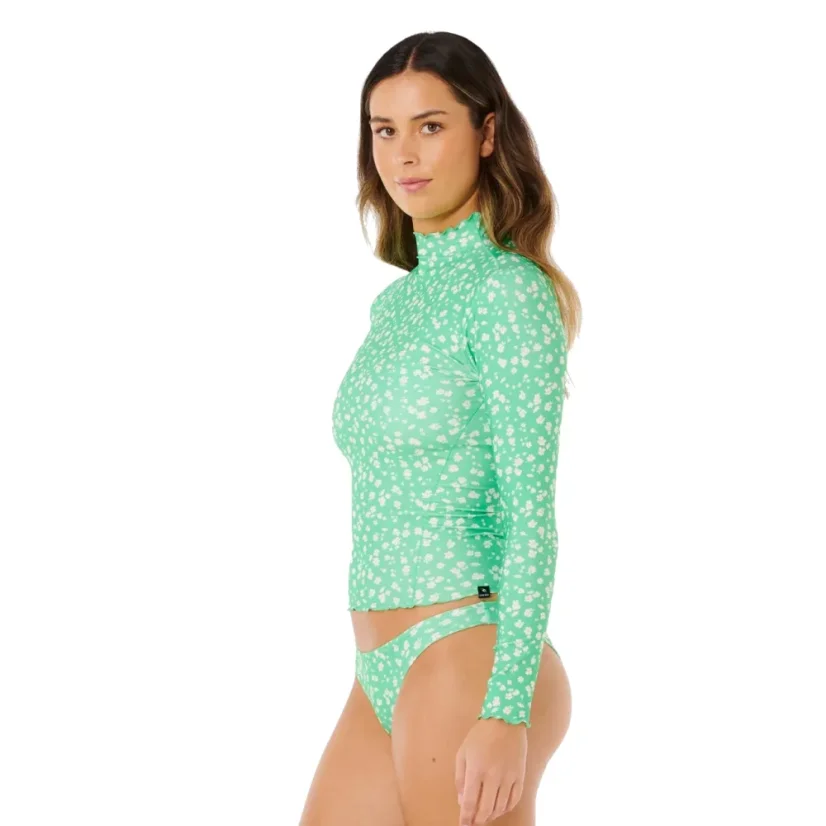 RIP CURL Surf Side LS lycra - light green