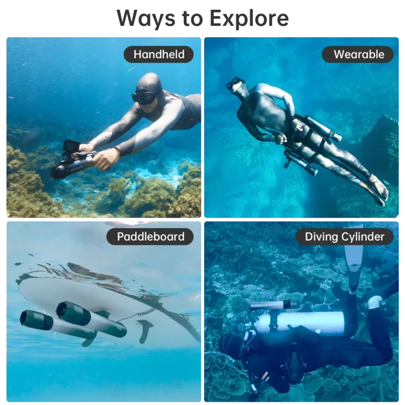 WAYDOO SUBNADO Underwater Scooter PLUS