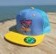 BejkRoll Snap Trucker Triangl Logo - Yellow/Blue