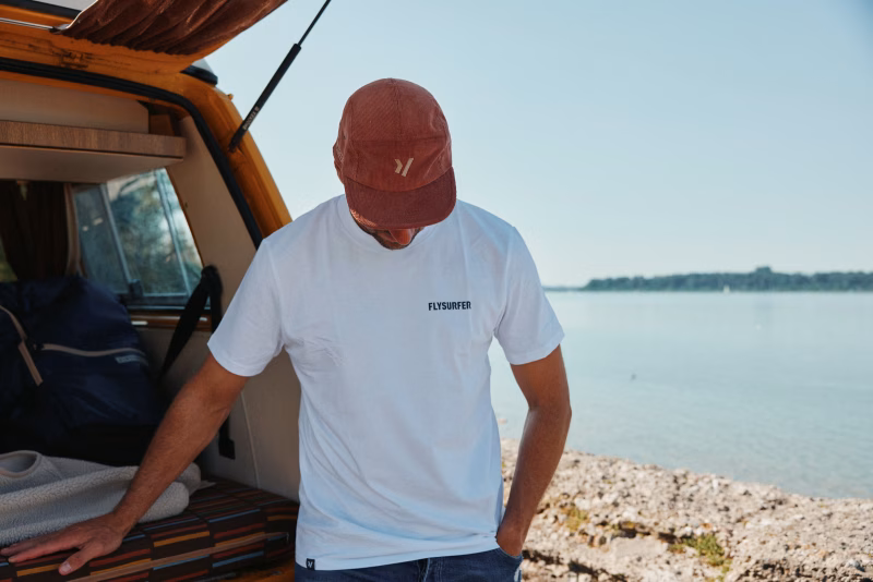 Kšiltovka FLYSURFER Cord Cap - redwood