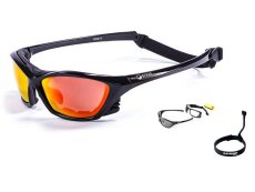 Slnečné okuliare OCEAN Garda - black / red revo lens