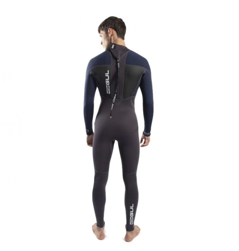 Men's wetsuit 3/2 Response RE1321 Grey/Navy
