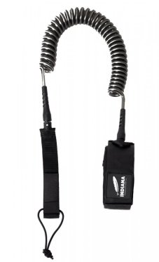 INDIANA Coil Leash SUP - black