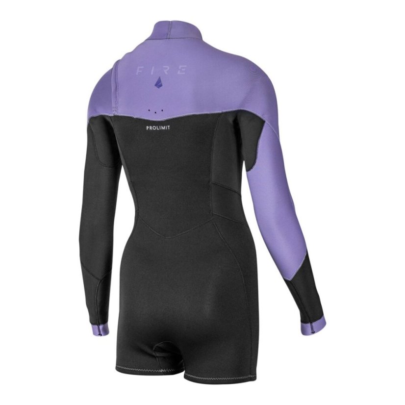 Dámsky neoprén 3/2 mm PROLIMIT Shorty Fire Free-X - Lavander/Black