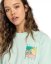 Dámské tričko BILLABONG Hello Sun - Sweet Mint - Velikost: XS