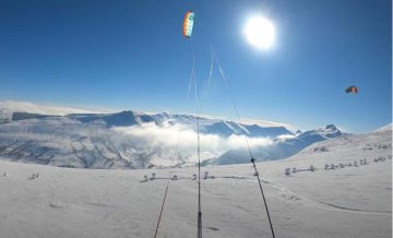 Dar - snowkite video