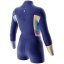 Dámsky neoprén 3/2 mm PROLIMIT Shorty Fire Free-X - Blue/Peach - Dámska veľkosť: M