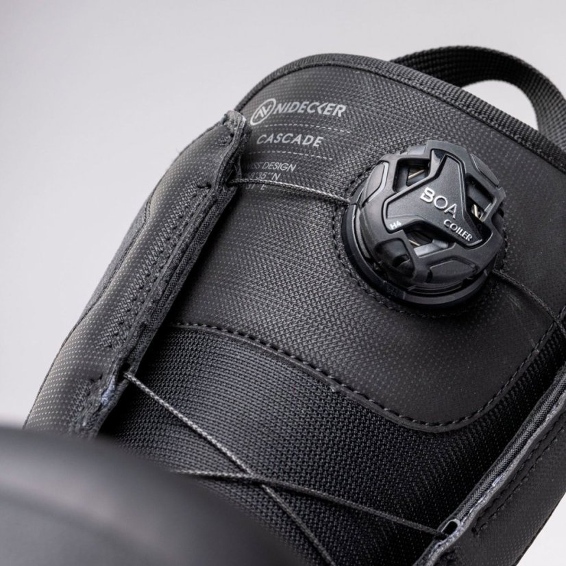 Pánske snowboard topánky Nidecker Cascade - čierne