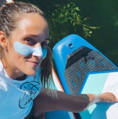 ALOHA Sun Stick SPF 50+ Waikiki Waters - modrá