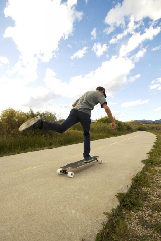Longboard Atom All Terrain  39" Dark Tiki