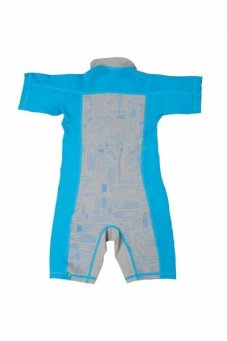 Detská lycra GUL Sunsuit RG0349 - strieborná