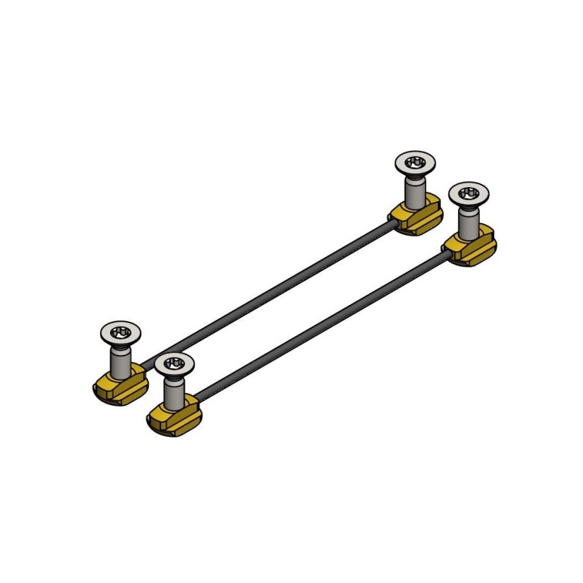 LIO-TEC Bone foil T-Nut Set