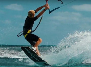 kiteboarding Nová Kaledonie