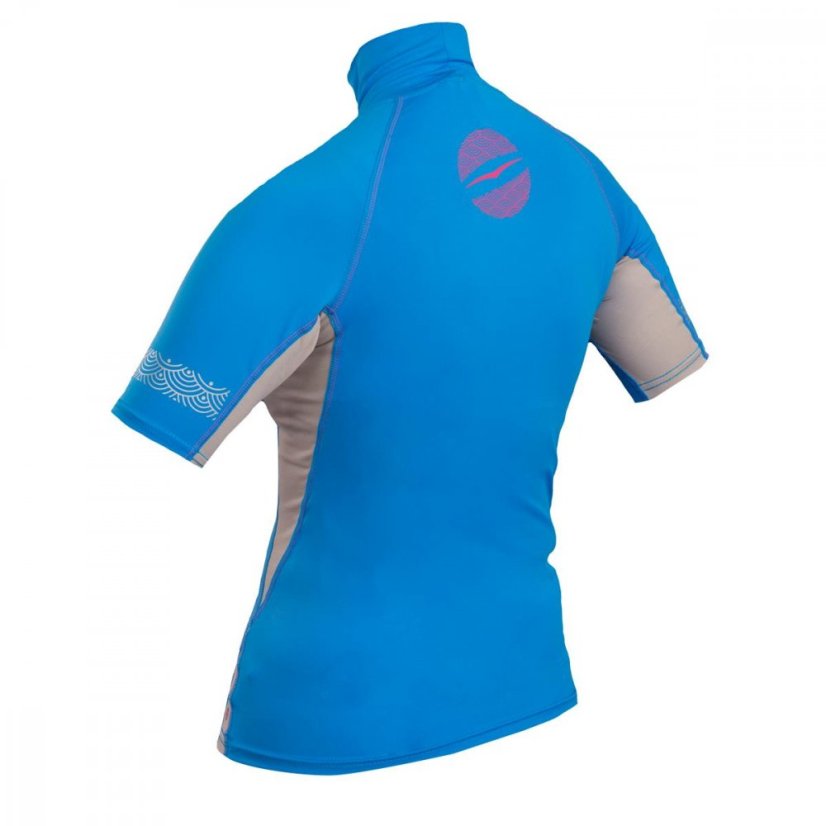 Dámská lycra '18 GUL Swami SS RG0330 - blue/silver - Dámská Velikost: 14