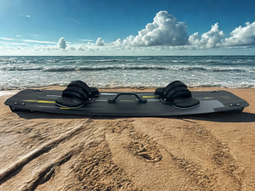 Kiteboard Flysurfer Shot - review by Leguan