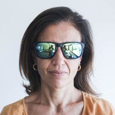Sunglasses OCEAN Le Morne - Black / revo blue lens