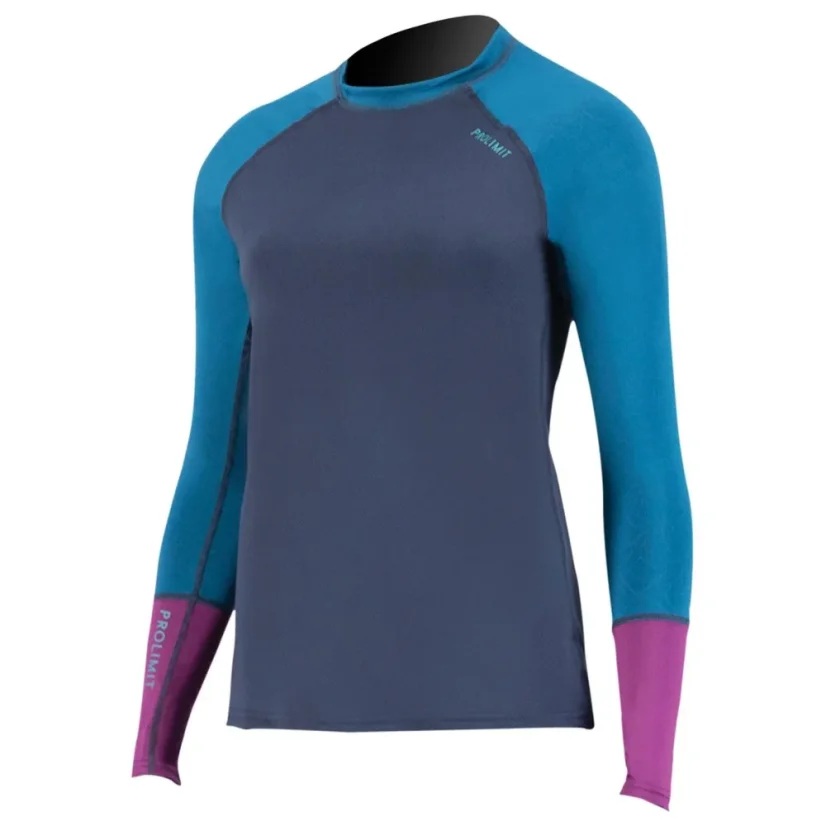 Dámská lycra PROLIMIT PureGirl Longarm Loosefit - Navy
