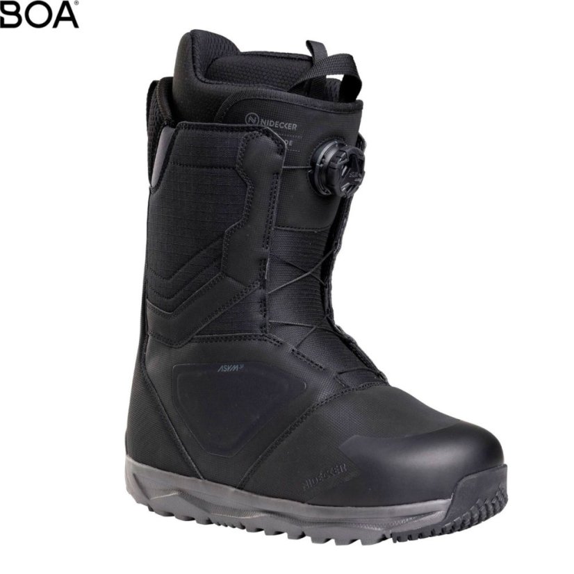 Pánske snowboard topánky Nidecker Cascade - čierne