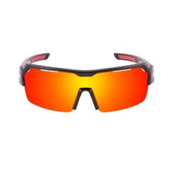 Sunglasses OCEAN Race - black / red revo lens