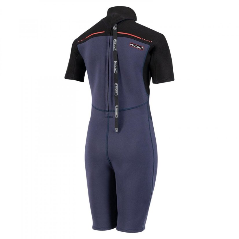 PROLIMIT Shorty 2/2mm Grommet Wetsuit - blue/red