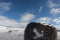 Bruno snowkite freeride na Aubrac 2023